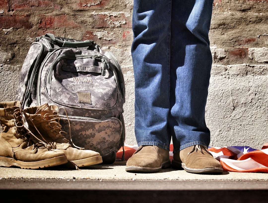 Military gear representing the transition from deployment to everyday civilian routines